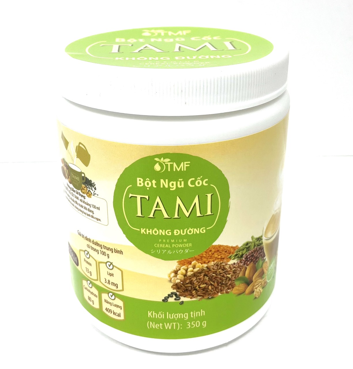 Bột ngũ cốc Tami không đường 350g